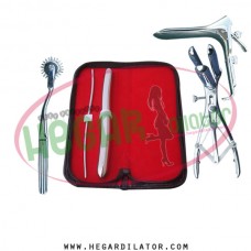 Hegar dilator Set of 2pcs 3-4, 15-16, pinwheel, mathieu speculum, grave medium