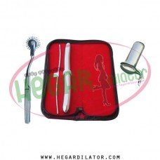 Hegar dilator Set of 2pcs 3-4, 17-18, pinwheel,collin speculum large