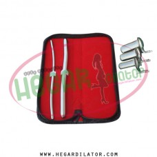 Hegar dilator Set of 2pcs 5-6, 11-12, collin speculum 3pcs